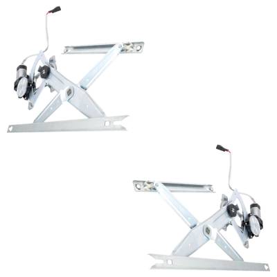 Rareelectrical - Front Left And Front Right Window Regulator Compatible With Ford F-250 Super Duty Xl 8 Cyl 6.2L - Image 3