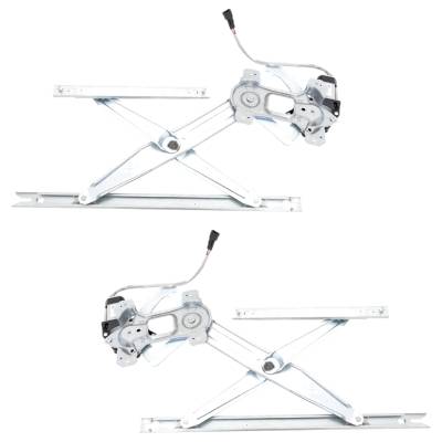 Rareelectrical - Front Left And Front Right Window Regulator Compatible With Ford F-250 Super Duty Xl 8 Cyl 6.2L - Image 4