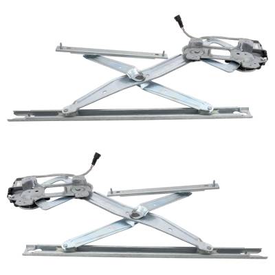 Rareelectrical - Front Left And Front Right Window Regulator Compatible With Ford F-250 Super Duty Xl 8 Cyl 6.2L - Image 5