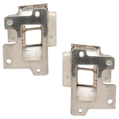 Front Left And Front Right Bumper Bracket Compatible With Infiniti Nissan Pathfinder Sl 6 Cyl 3.5L