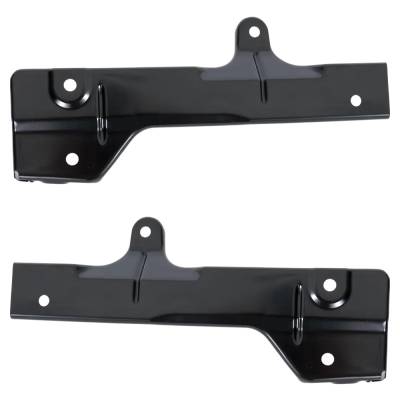 New OEM Replacement Pair Of Headlight Bracket Compatible With Gmc Sierra 1500 Denali 6 Cyl 3.0L