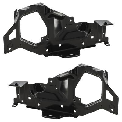 Rareelectrical - Front Left Outer And Front Right Outer Bumper Bracket Compatible With Gmc Sierra 1500 Limited At4 8 - Image 3