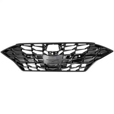 Rareelectrical - New OEM Replacement Painted Black Grille Assembly Compatible With Hyundai Sonata Ultimate 4 Cyl 1.6L - Image 1