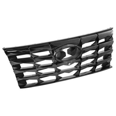 Rareelectrical - New OEM Replacement Smoke Black Grille Assembly Compatible With Hyundai Tucson Limited 4 Cyl 2.5L - Image 3