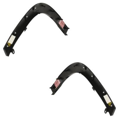 Rareelectrical - New Rear Left Rear Section And Right Section Fender Trim Compatible With Toyota Highlander Le 6 Cyl - Image 4