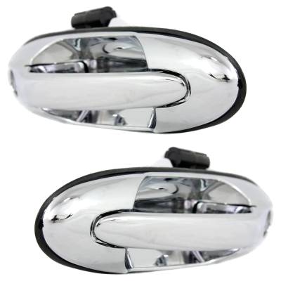 Rareelectrical - New Front Left Driver And Right Passenger Exterior Door Handle Compatible With 2001-2007 Toyota - Image 2