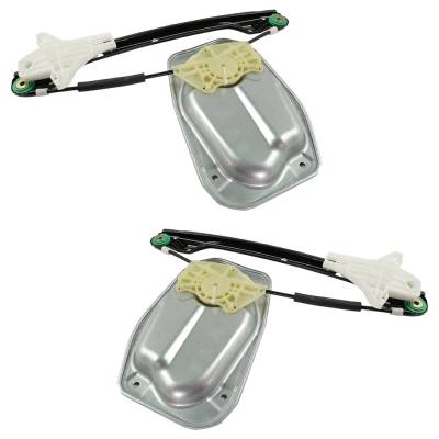 Rareelectrical - New OEM Replacement Rear Left And Rear Right Window Regulator Compatible With Volkswagen Jetta S - Image 2