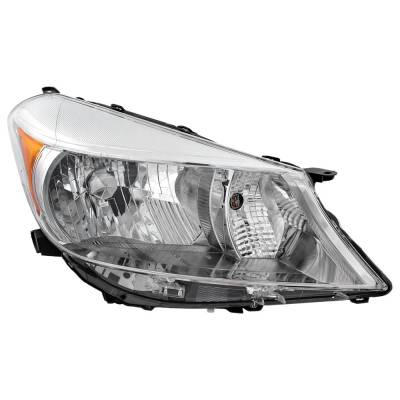 Rareelectrical - New Headlight Compatible With 2012-2014 Toyota Yaris 1.5L I4 Right Passenger Side Halogen - Image 1