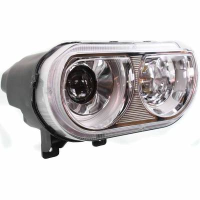 Rareelectrical - New Headlight Compatible With 2008-2014 Dodge Challenger 3.6L 5.7L V6 Right Passenger Side Xenon - Image 3