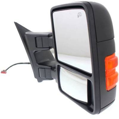 Rareelectrical - Side Mirror Compatible With 2011-2012 Ford F-250 Super Duty F-350 Super Duty F-450 F-550 6.2L 6.7L - Image 2