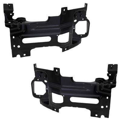 Front Left And Front Right Bumper Bracket Compatible With Chevrolet Silverado 3500 Hd Lt 8 Cyl 6.6L