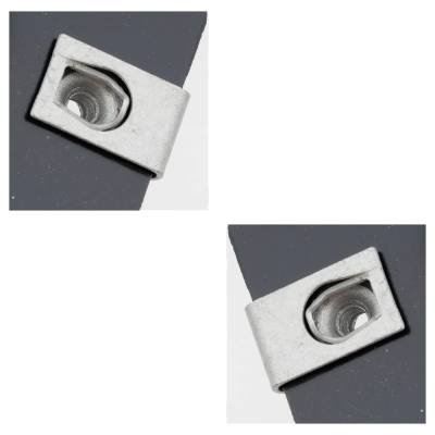 Rareelectrical - Front Left Outer And Front Right Outer Bumper Bracket Compatible With Chevrolet Silverado 1500 Ls 6 - Image 8