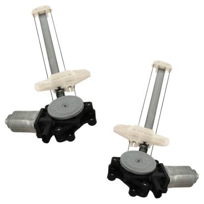 Rareelectrical - New OEM Replacement Rear Left And Rear Right Window Regulator Compatible With Acura Ilx Dynamic 4 - Image 3