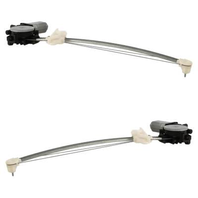 Rareelectrical - New OEM Replacement Rear Left And Rear Right Window Regulator Compatible With Acura Ilx Dynamic 4 - Image 6