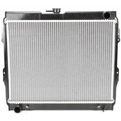Rareelectrical - New Aluminum Radiator Compatible With Toyota Pickup Rn02 4 Cyl 2.4L Pickup Base 4 Cyl 2.4L 4Runner - Image 4