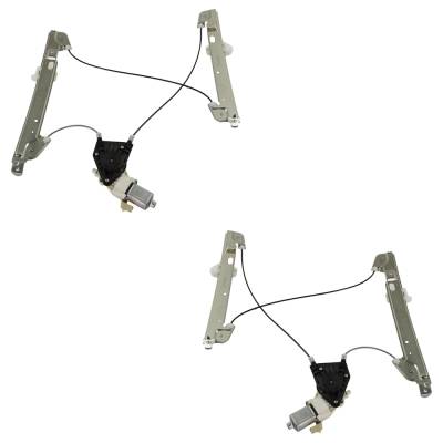 Rareelectrical - Front Left And Front Right Window Regulator Compatible With Dodge Caliber Uptown 4 Cyl 2.0L Caliber - Image 5