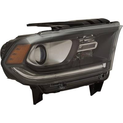 Rareelectrical - New Headlight Compatible With 2016-2020 Dodge Durango 3.6L 5.7L V6 Hellcat Right Passenger Side - Image 2