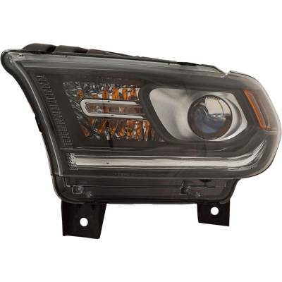 Rareelectrical - New Headlight Compatible With 2016-2020 Dodge Durango 3.6L 5.7L V6 Hellcat Left Driver Side Halogen - Image 2