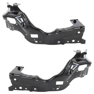 Rareelectrical - Front Right And Front Right Bumper Bracket Compatible With Chevrolet Silverado 1500 Custom Trail - Image 2