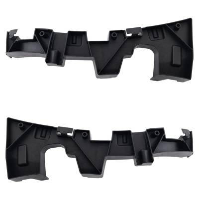 Front Left Outer And Front Right Outer Bumper Bracket Compatible With Audi Q5 Komfort 4 Cyl 2.0L Q5