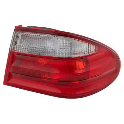 Rareelectrical - New Tail Light Compatible With 2000-2002 Mercedes-Benz E320 E430 E55 Amg Right Passenger Side - Image 1