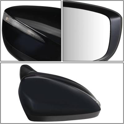 Rareelectrical - New Right Passenger Side Door Mirror Compatible With 2015-2016 Mazda Cx-5 Power Ma1321207 - Image 4