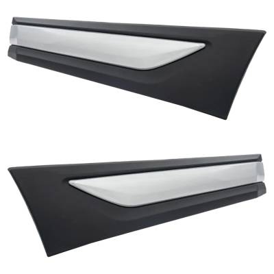 Rareelectrical - New OEM Grade Rear Left Lower And Rear Right Lower Door Molding And Beltlines Compatible With - Image 3