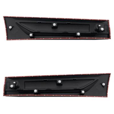 Rareelectrical - New OEM Grade Rear Left Lower And Rear Right Lower Door Molding And Beltlines Compatible With - Image 4