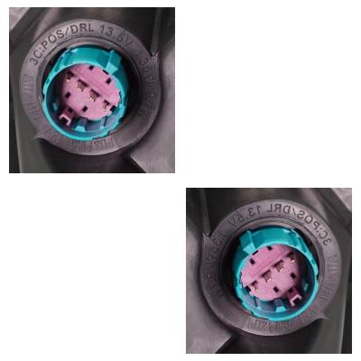 Rareelectrical - Front Left And Front Right Turn Signal Light Compatible With Jeep Cherokee Sport 4 Cyl 2.4L Cherokee - Image 8