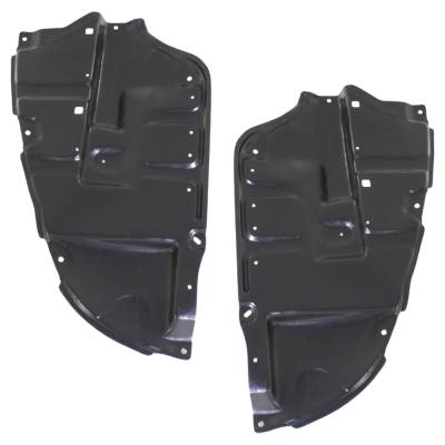 Rareelectrical - Engine Under Cover For 2002-2006 Lexus Es330 Es300 Left And Right 3.3L V6 3.0L V6 Bolt-On OEM - Image 4