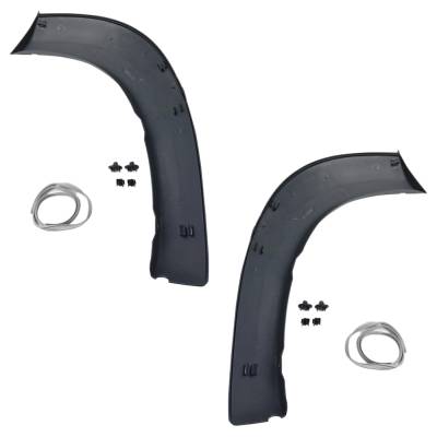 Rareelectrical - New Rear Left Rear Section And Right Section Fender Trim Compatible With Toyota Rav4 Base Rav4 L - Image 5