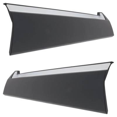 Rareelectrical - New OEM Grade Front Left Lower And Front Right Lower Door Molding And Beltlines Compatible With - Image 3