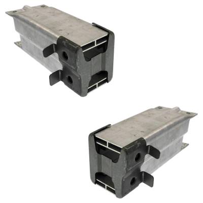 Front Left Outer And Front Right Outer Bumper Bracket Compatible With Cadillac Chevrolet Xts Vsport