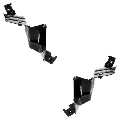 Rareelectrical - Front Left Outer And Front Right Outer Bumper Bracket Compatible With Gmc Sierra 3500 Hd Sle 8 Cyl - Image 2