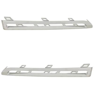 Rareelectrical - New OEM Replacement Left Upper And Right Upper Grille Trim Compatible With Mercedes Benz Glc300 - Image 2
