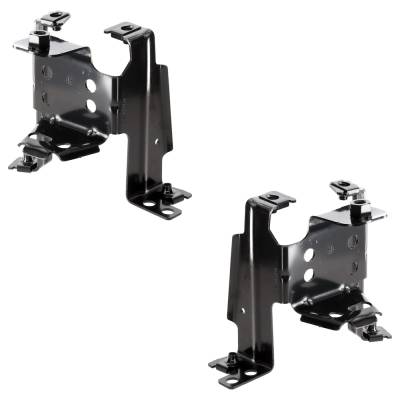 Rareelectrical - Front Left Inner And Front Right Inner Bumper Bracket Compatible With Gmc Sierra 3500 Hd Wt 8 Cyl - Image 1