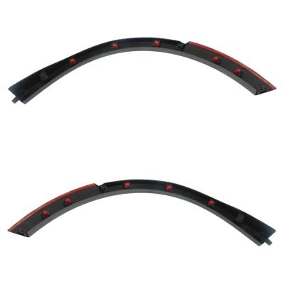 Rareelectrical - New OEM Replacement Rear Left Front Section And Rear Right Front Section Fender Trim Compatible With - Image 5