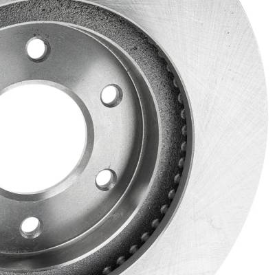 Rareelectrical - New OEM Grade Left Front Brake Disc Compatible With Chevrolet Saab Trailblazer Ss 8 Cyl 6.0L 9-7X - Image 8