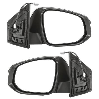 Rareelectrical - New OEM Replacement Left Driver Side Door Mirror Compatible With 2013-2015 Toyota Rav4 Power - Image 1