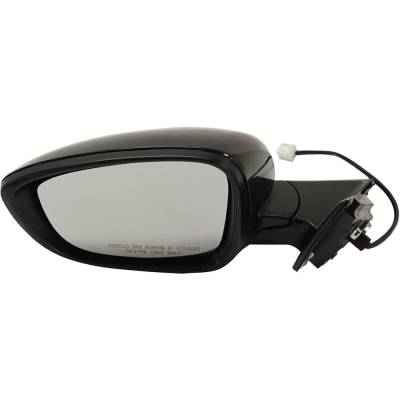 Left Driver Side Door Mirror Compatible With 2018-2021 Honda Accord Power Manual Folding Ho1320328