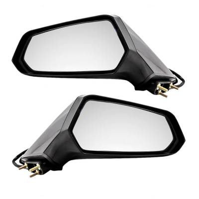 Left Driver & Right Passenger Side Door Mirror Compatible With 2006-2016 Chevrolet Impala Chevrolet