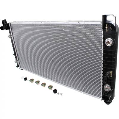Rareelectrical - New 2-Row Radiator Compatible With Chevrolet Gmc Silverado 3500 Lt 8 Cyl 8.1L Sierra 2500 Hd Base 8 - Image 3