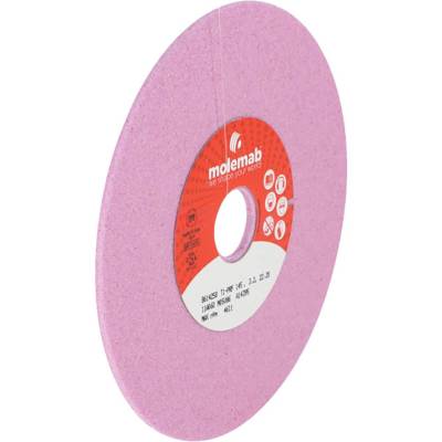 Rareelectrical - 5-3/4" Chainsaw Chain Sharpening Wheel 60 Grit Medium Pink Aluminum Oxide Vitrified, Compatible With - Image 2