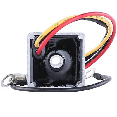 Rareelectrical - Voltage Regulator Compatible With Club Car Ds Precedent Turf 1 2 6 Gas Golf Cart 12V 4 Wire - Image 2