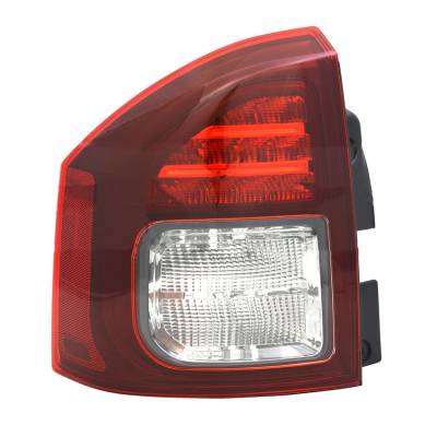 Left Driver Side Tail Light Assembly Compatible With 2011-2017 Jeep Compass Sport Latitude 2.0L Ed3