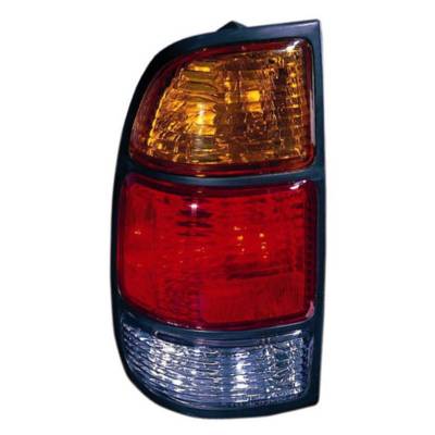 Left Tail Light Assembly Compatible With Toyota Tundra 2000 2001 2002 2003 2004 2005 2006 Regular