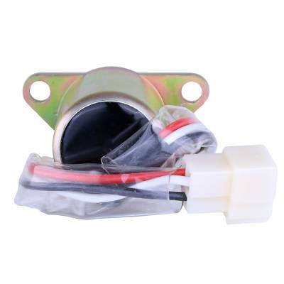 Rareelectrical - Fuel Shutoff Solenoid Compatible With Kubota 17454-60010 16616-60010 F2260 F2560 F2560e F3060 Front - Image 5