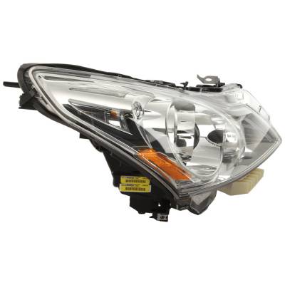Rareelectrical - New Headlight Compatible With 2010-2015 Infiniti G37 G25 Q40 3.7L V6 Vq37vhr Right Passenger Side - Image 8