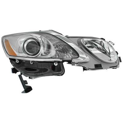 New Headlight Compatible With 2007-2011 Lexus Gs430 Gs350 Gs460 3.0L 3.5L V6 Right Passenger Side