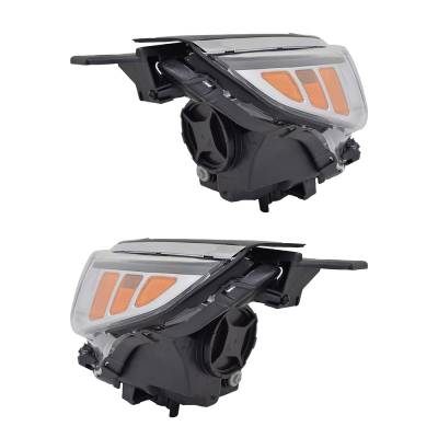 Rareelectrical - New Pair Of Headlights Compatible With Kia Optima Ex Sedan 4-Door 2.4L 2018 By Part Numbers - Image 3